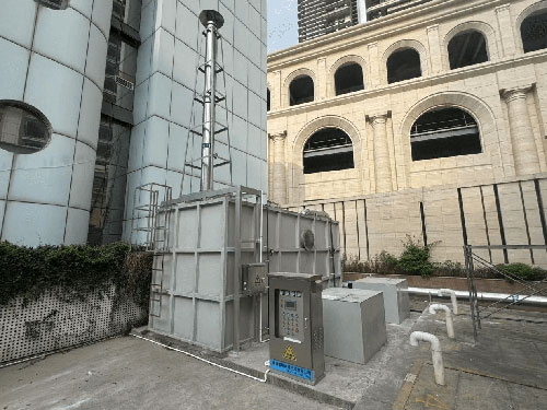 在某写字楼臭气监测系统GMSYS使用案例